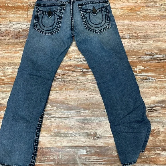 デニム　TRUE RELIGION WORLD TOUR　グリーン デニム TRUE RELIGION WORLD TOUR グリーン